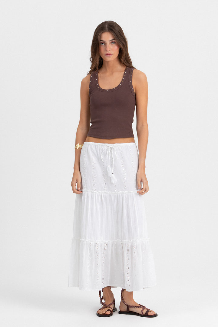MIDI PANEL SKIRT