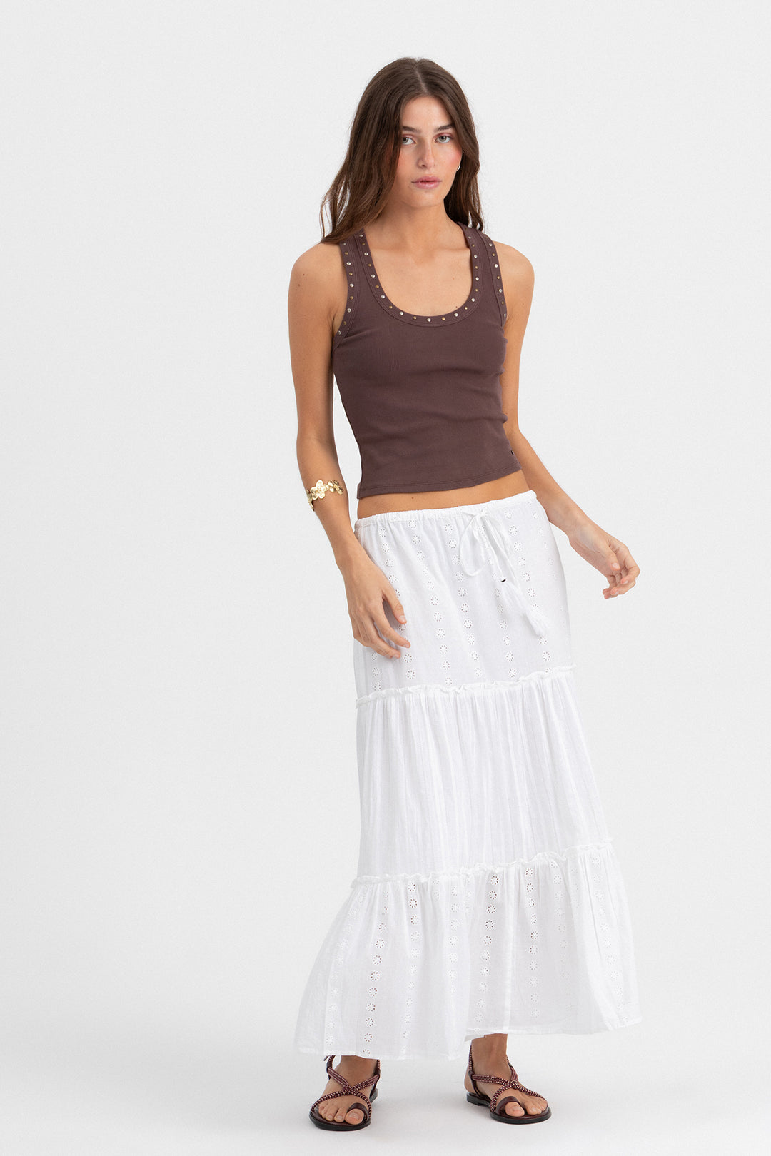 MIDI PANEL SKIRT