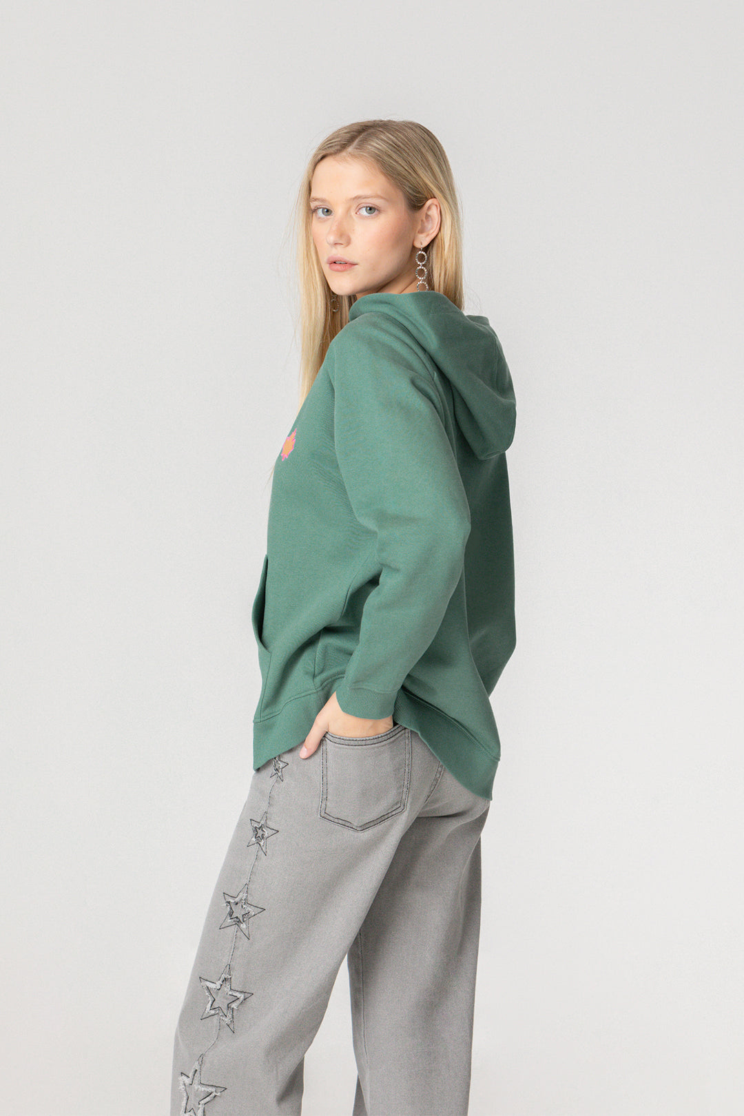 JEANS WITH SIDE STARS