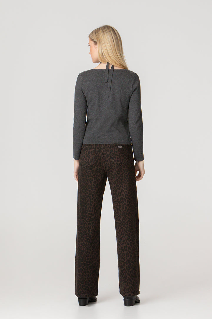 LEOPARD JEANS