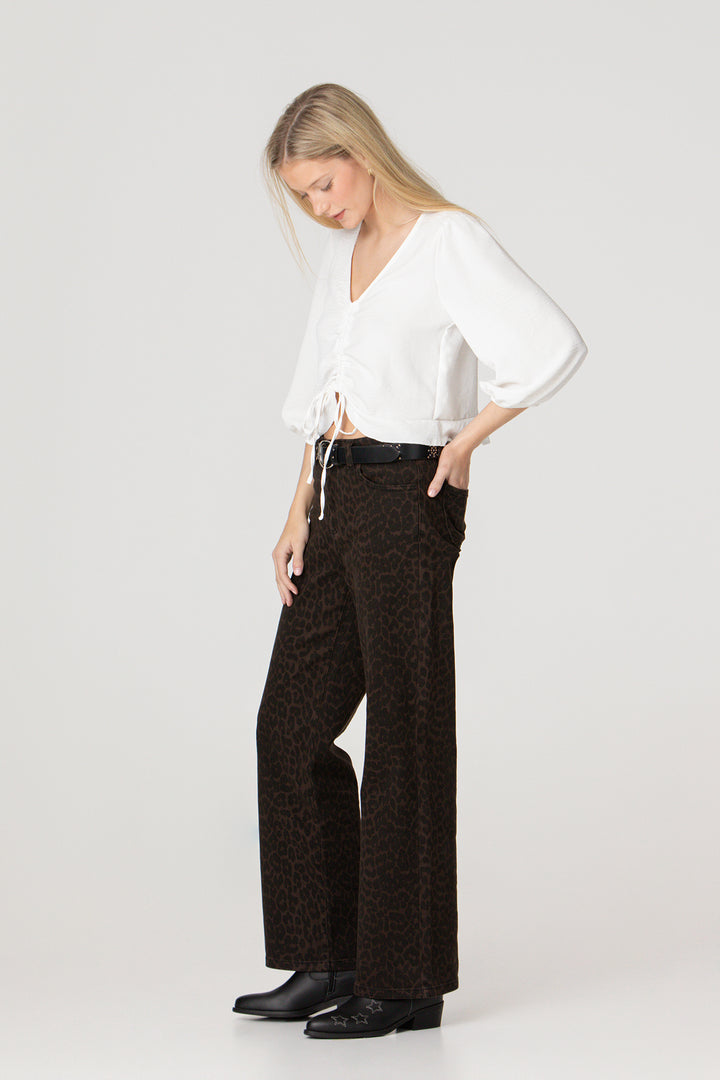 LEOPARD JEANS