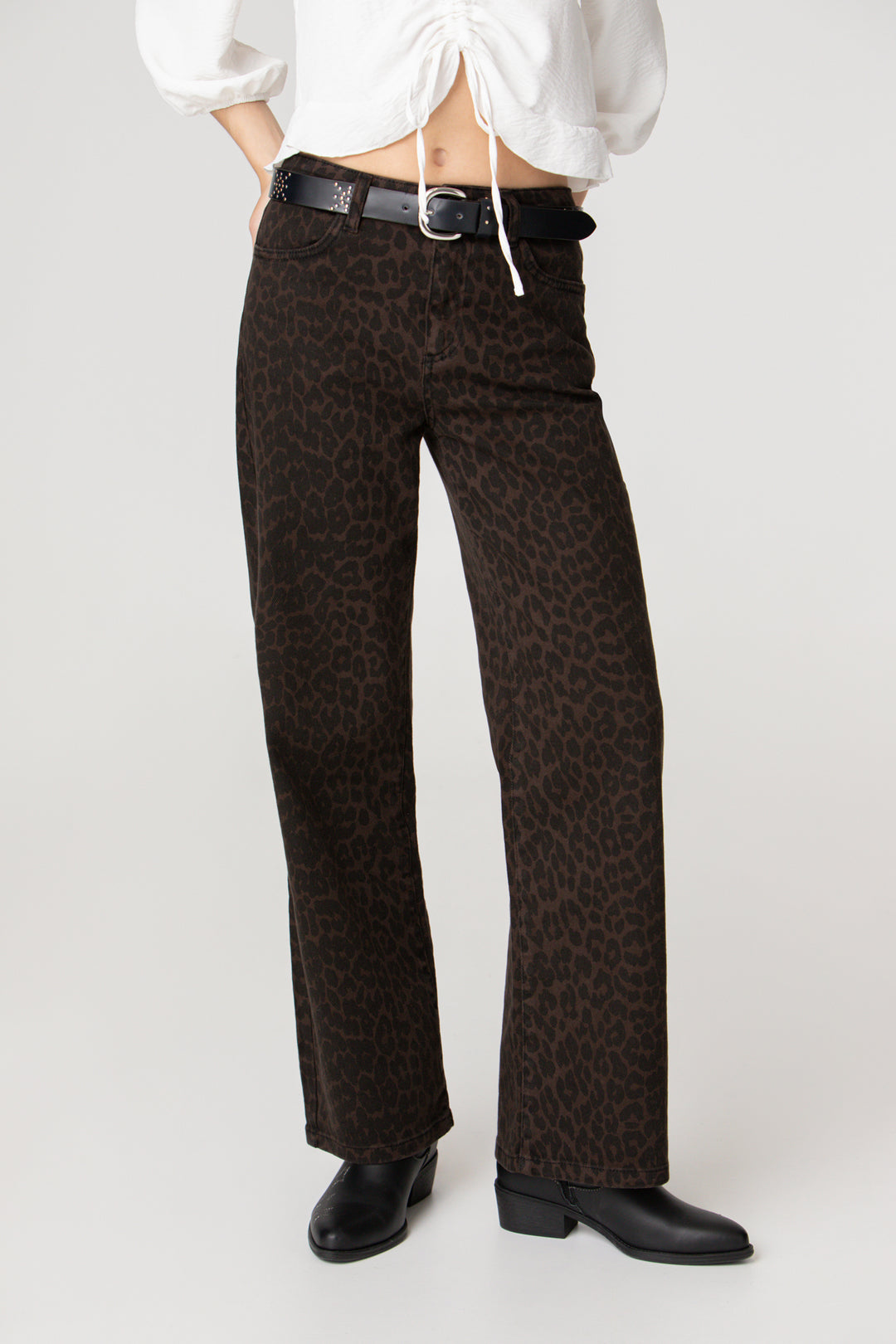 LEOPARD JEANS