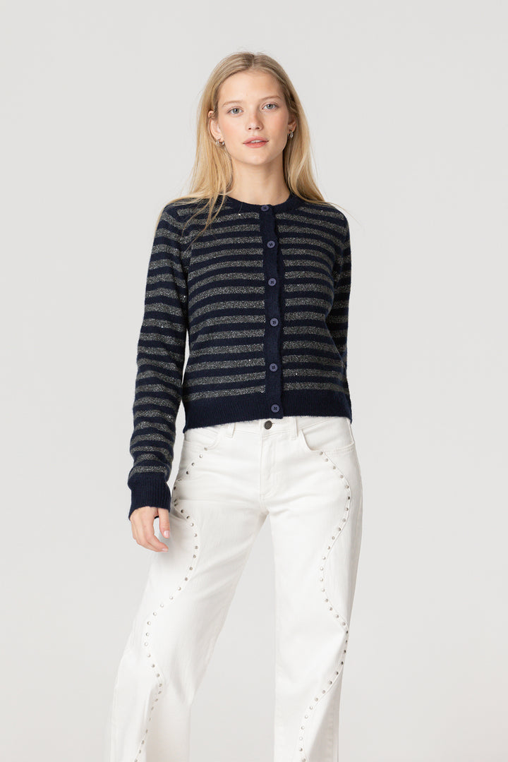 WAVE JEANS WITH STUDS