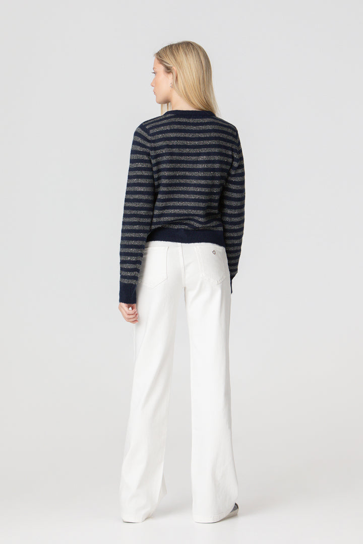 WAVE JEANS WITH STUDS