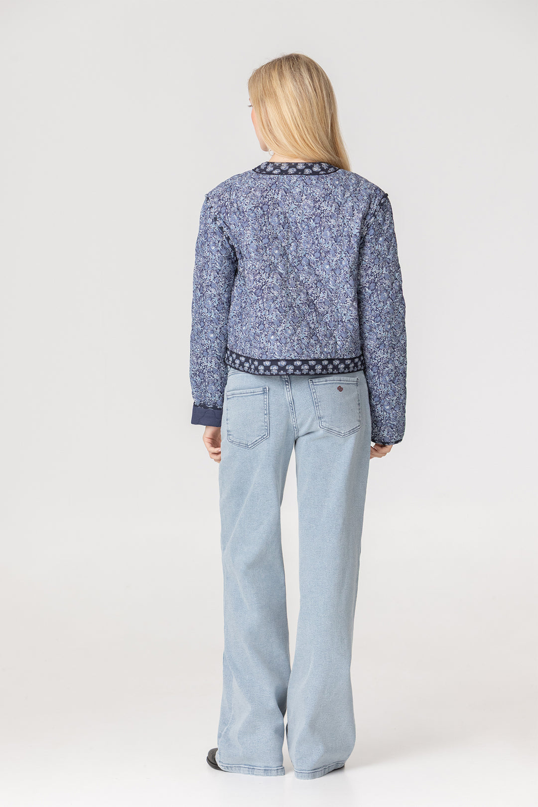 JEANS ONDAS TACHAS DENIM