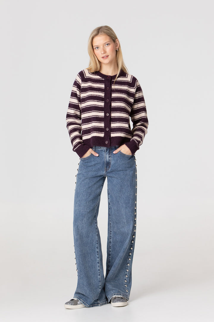 JEANS TACHUELAS MAXI DENIM