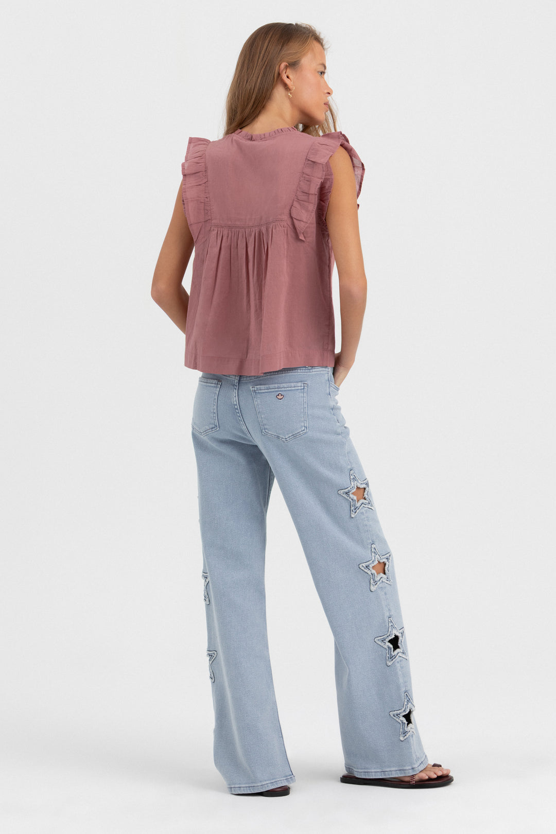 JEANS TROQUELADO ESTRELLAS