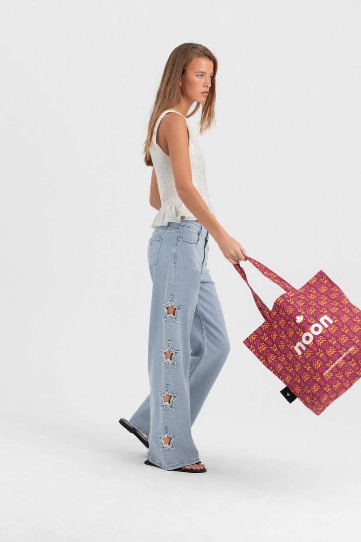 JEANS TROQUELADO ESTRELLAS