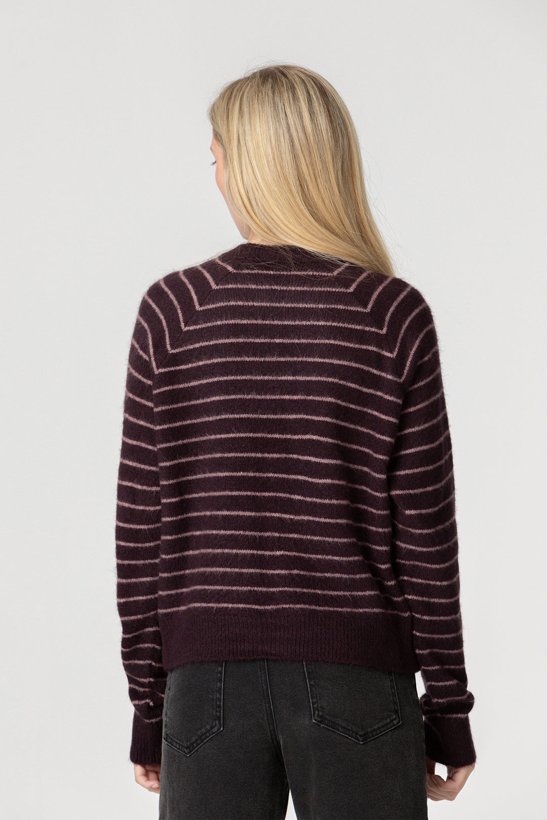 CAMISA DE GOLA QUADRADA LISTRADA