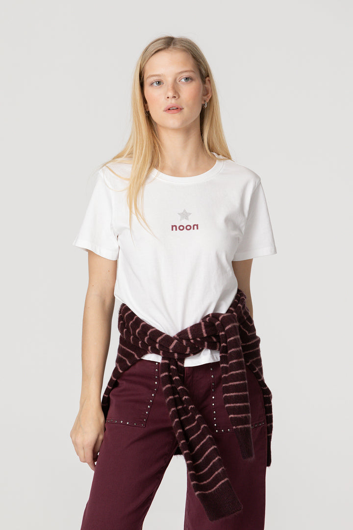 CAMISA DE GOLA QUADRADA LISTRADA