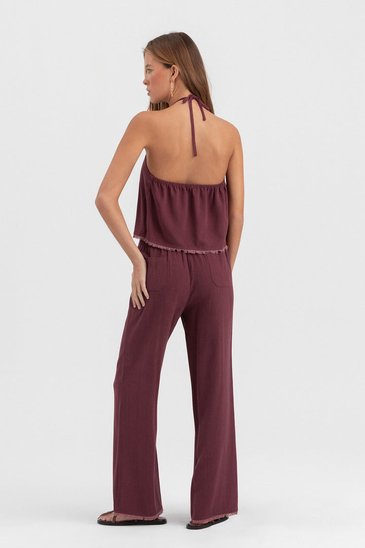 PANTALON COSTURA DESFLECADA