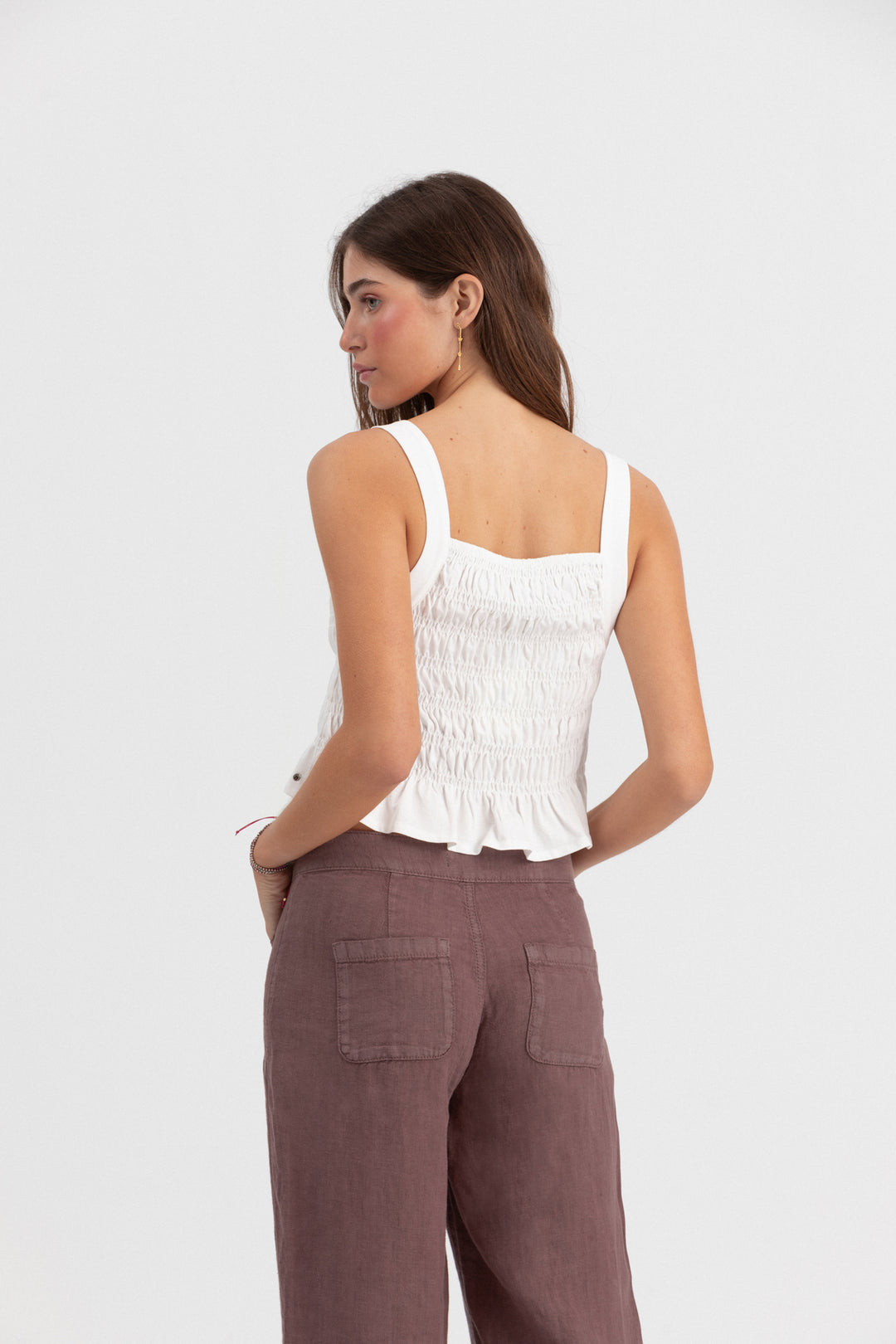 PANTALON LINO BOLSILLOS