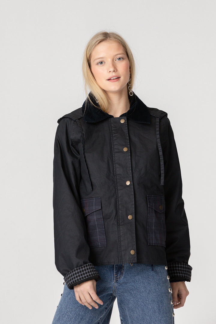 WATERPROOF PARKA WITH HOOD