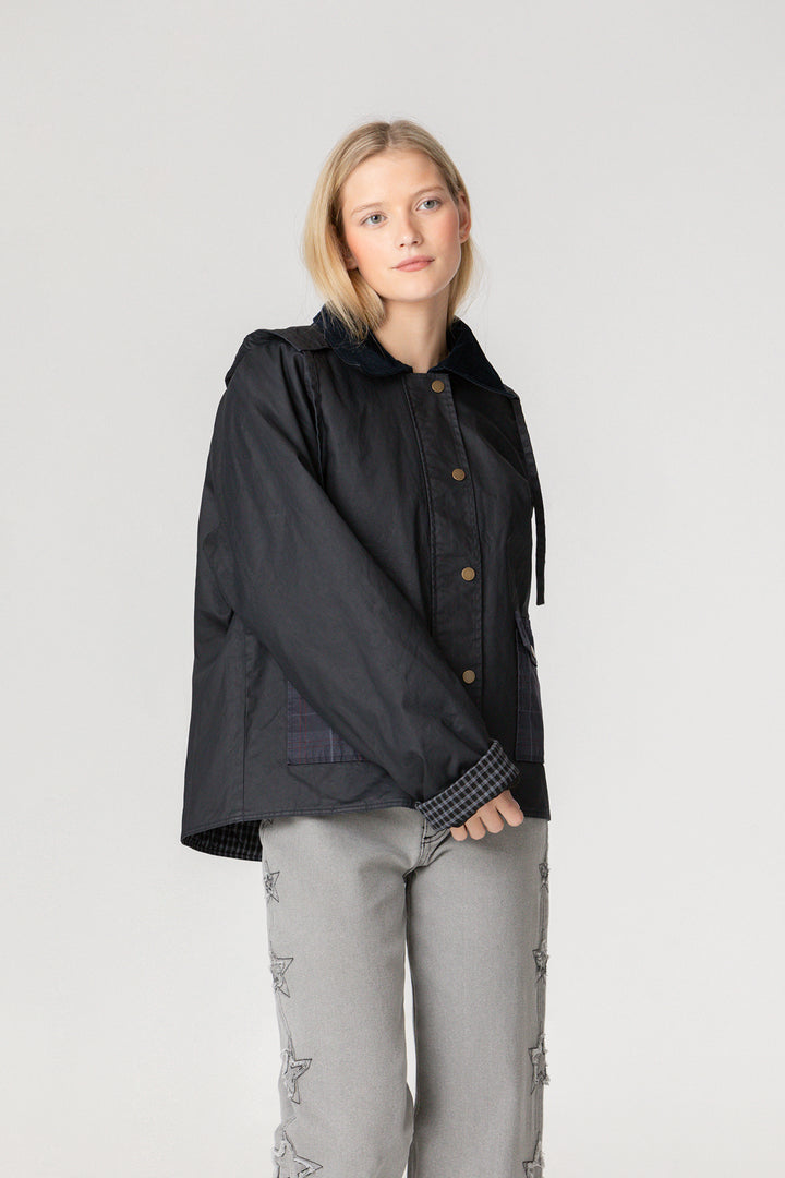 WATERPROOF PARKA WITH HOOD