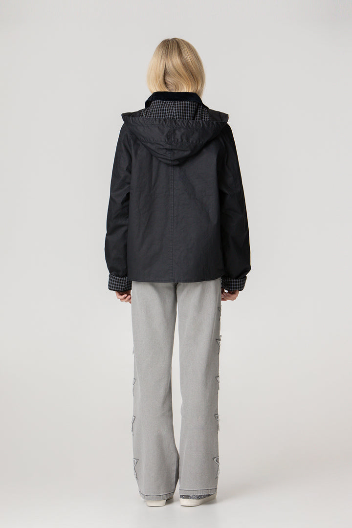 WATERPROOF PARKA WITH HOOD