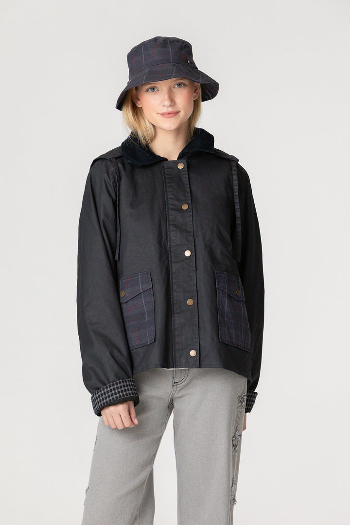 WATERPROOF PARKA WITH HOOD