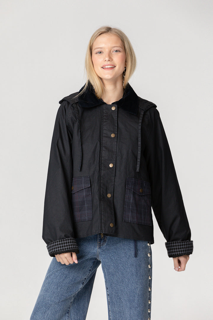 WATERPROOF PARKA WITH HOOD