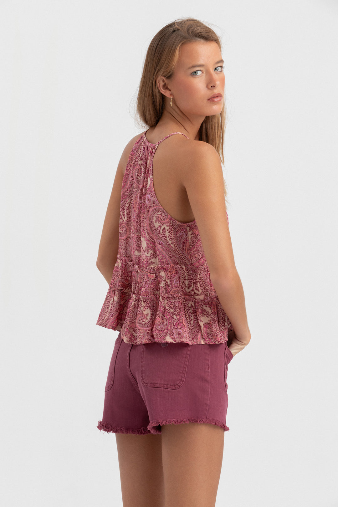 SHORTS BOLSILLO COSTURA