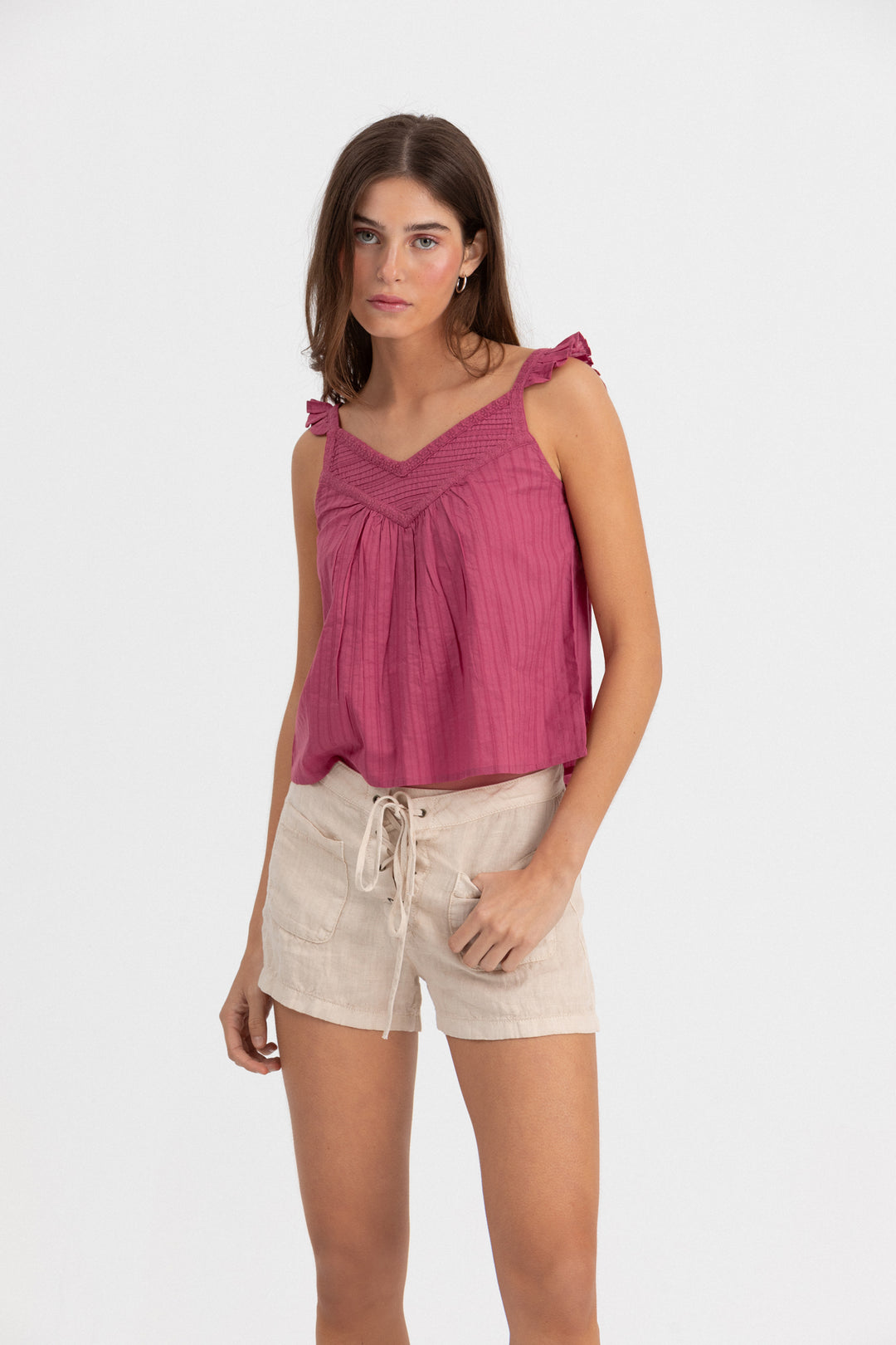 SHORT LINO DETALLE CUERDAS