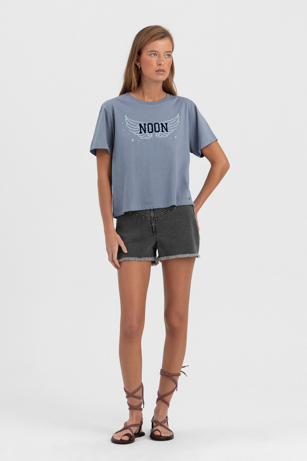 CALÇÕES TACHAS CÓS ALTO