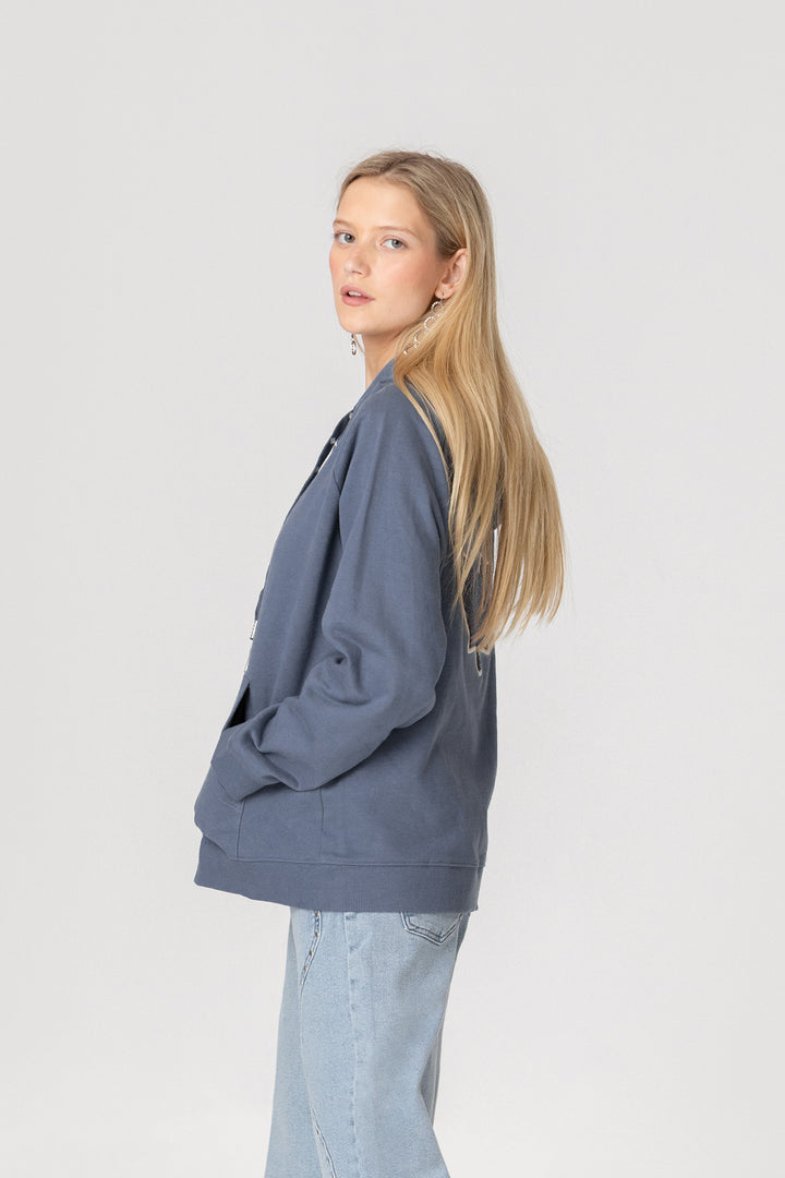 SUDADERA CAPUCHA HOJA