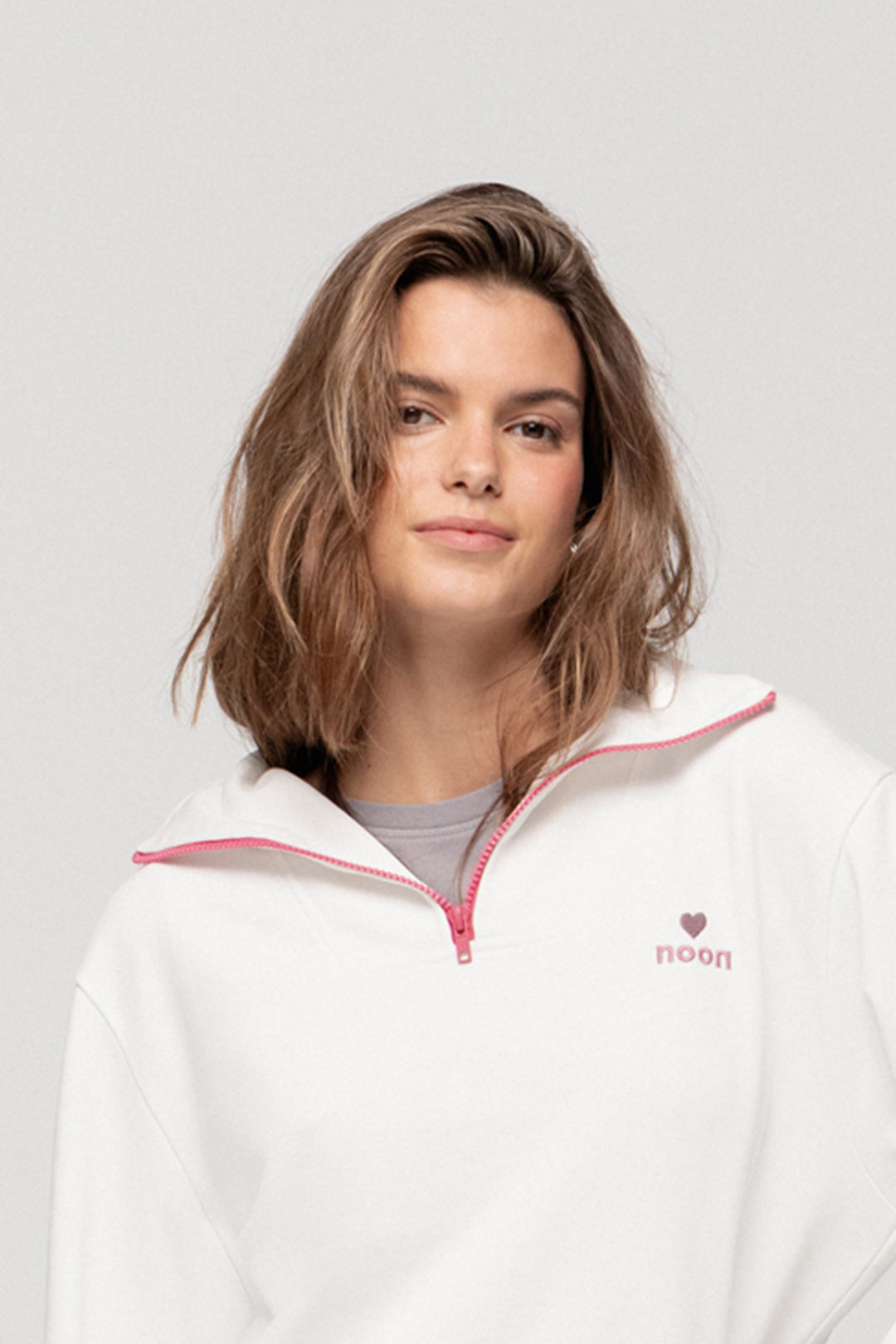 POLO ZIP SWEATSHIRT