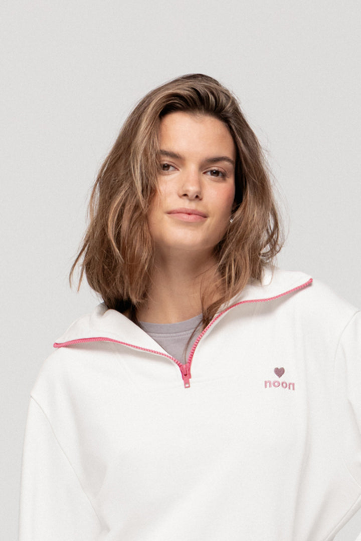 POLO ZIP SWEATSHIRT