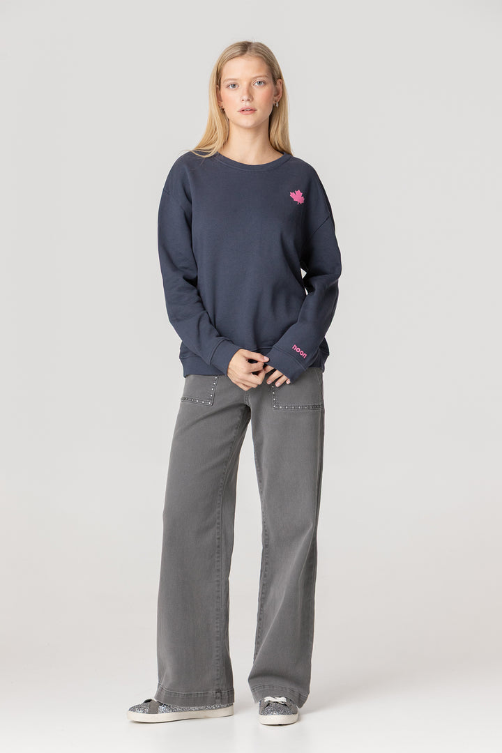 SUDADERA SIN CAPUCHA FLOCK