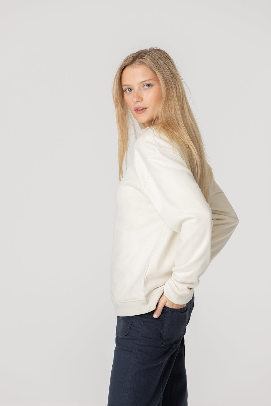 SUDADERA SIN CAPUCHA HOJA CEBRA