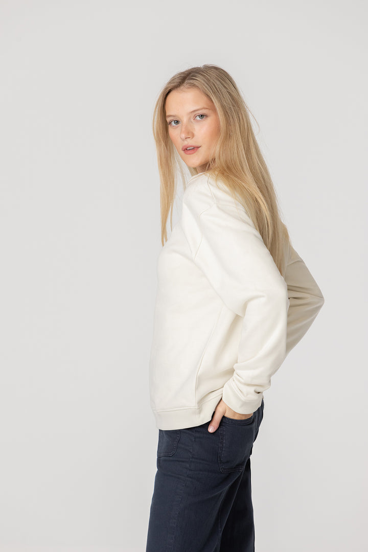 SUDADERA SIN CAPUCHA HOJA CEBRA