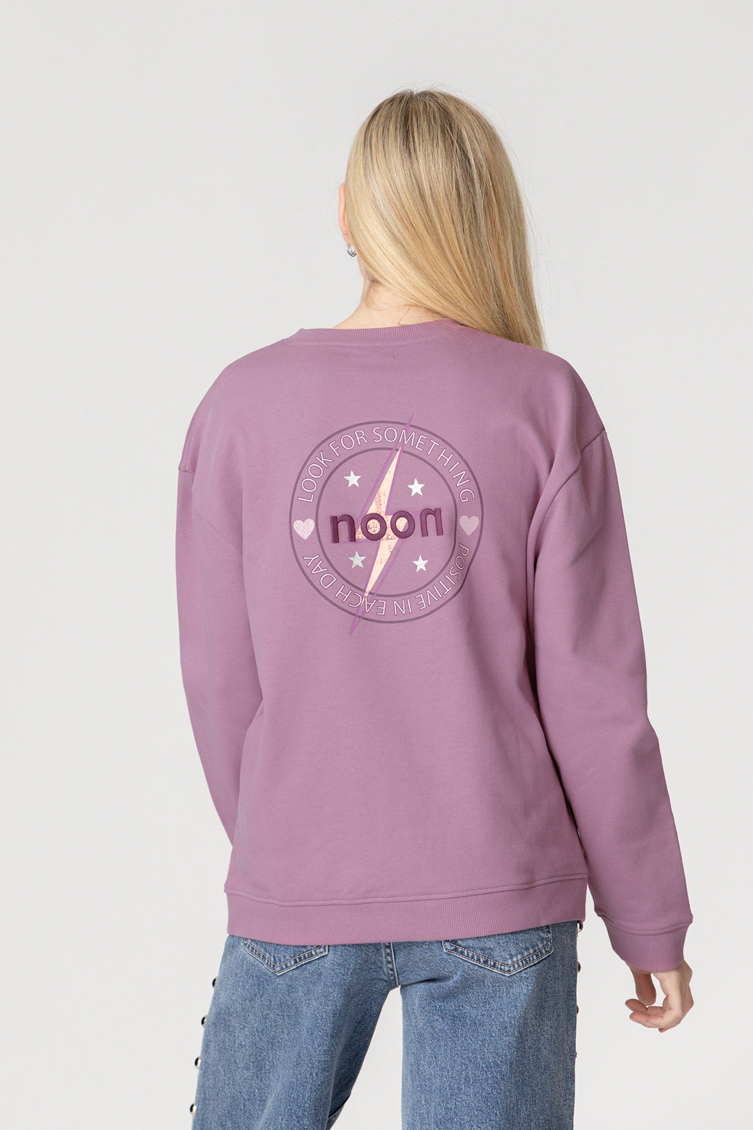 SUDADERA SIN CAPUCHA PRINT TRASERO