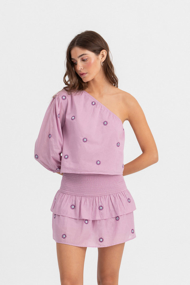 TOP ASSIMÉTRICO PORMENOR