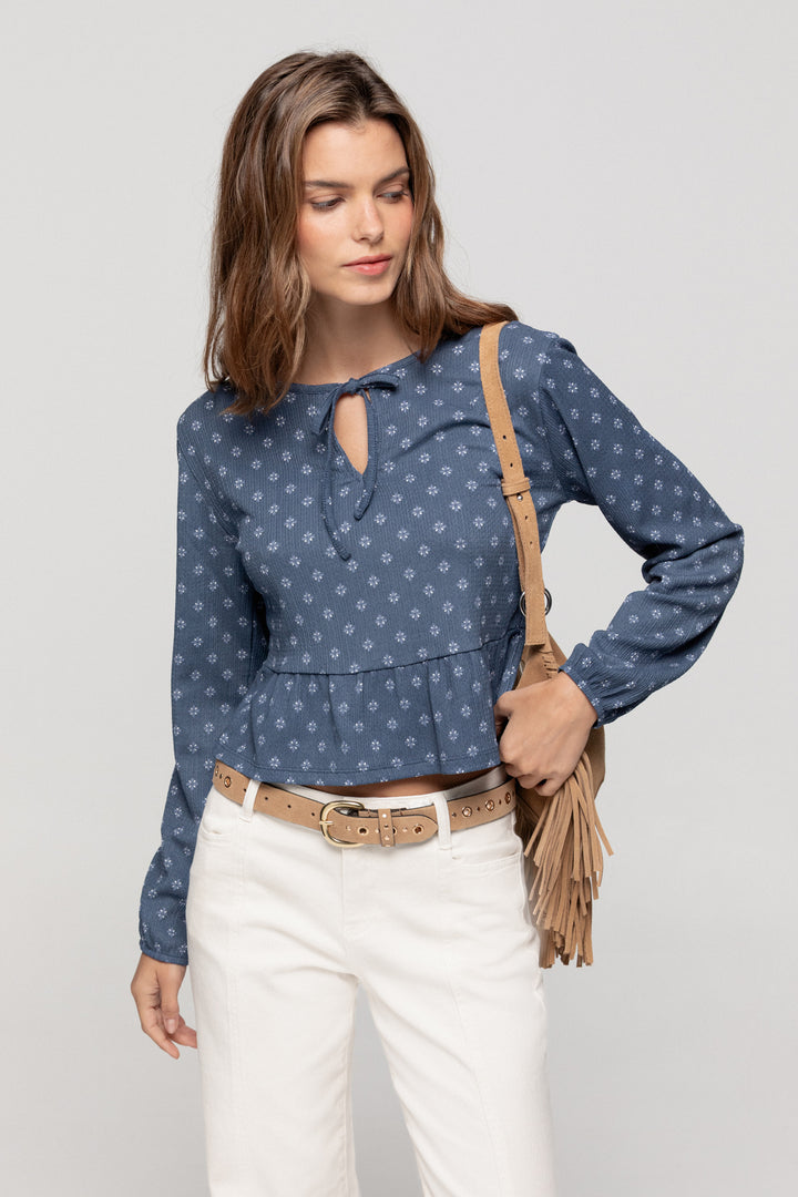 PRINTED BAMBULA TOP