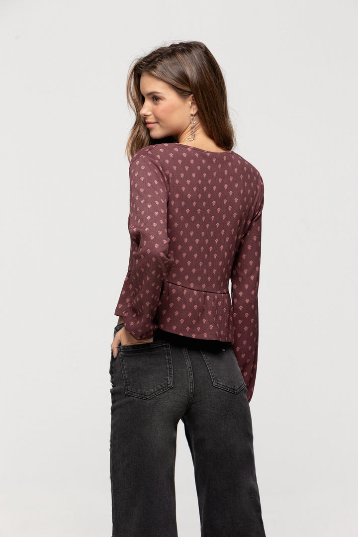 PRINTED BAMBULA TOP