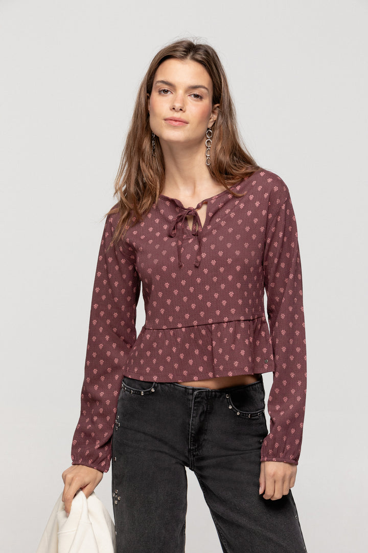 PRINTED BAMBULA TOP