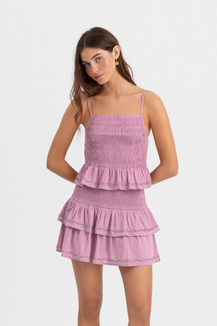 TOP FRANZIDO COM DETALHE DE CONTAS