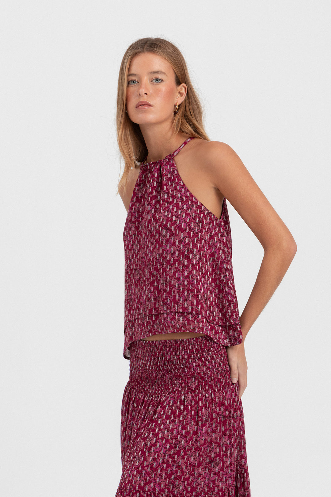 TOP HALTER DETALLE LUREX