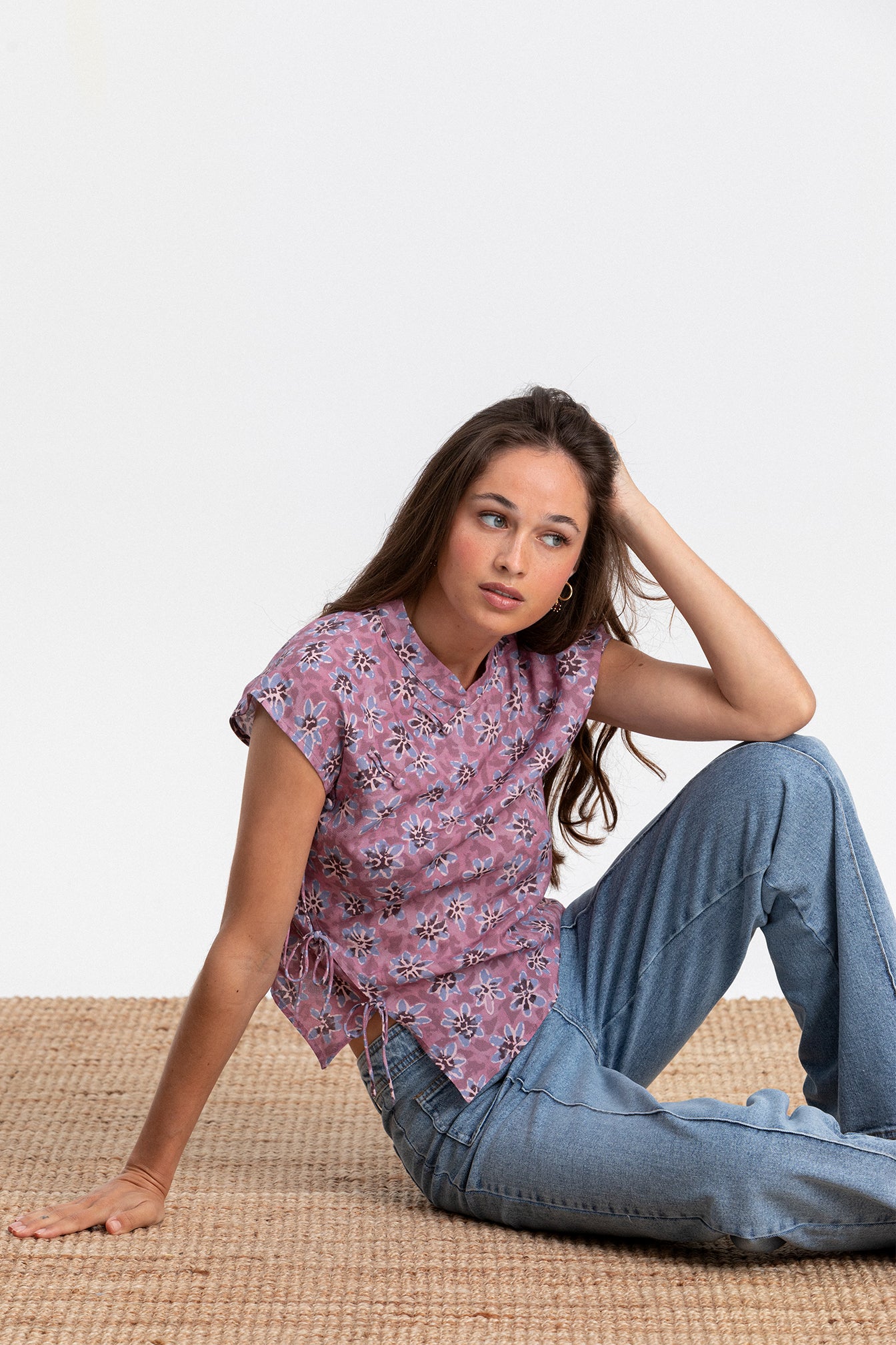 PRINTED JAPANESE TOP | Sleeveless Top | Noon Spain