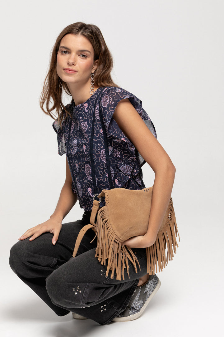 TOP VOLANTES ESTAMPADO