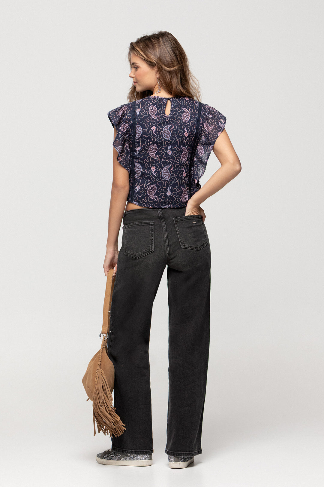 TOP VOLANTES ESTAMPADO