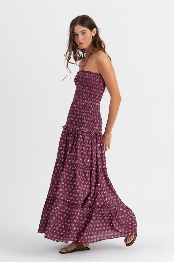 VESTIDO ESTAMPADO PLISSADO