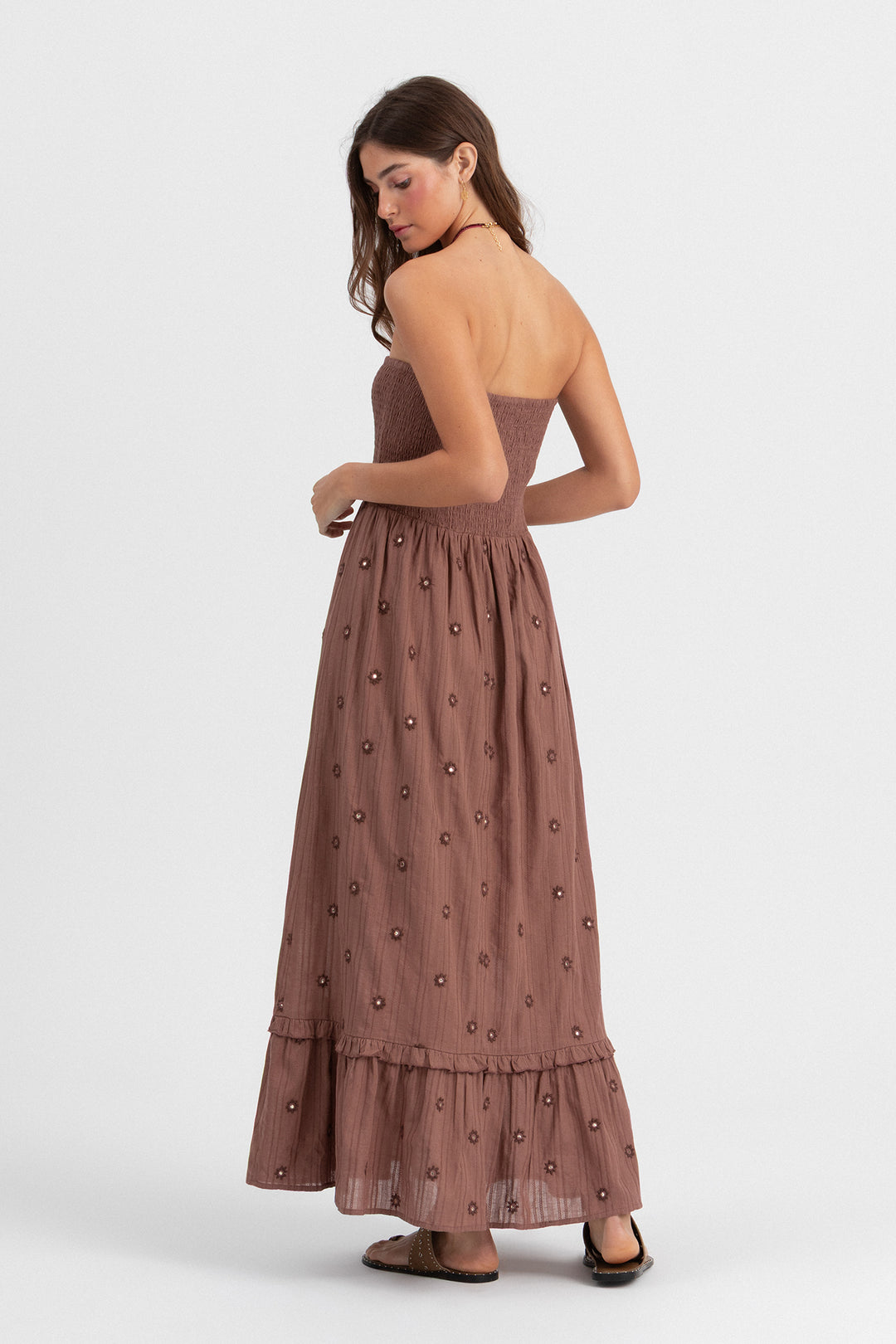 VESTIDO MIDI ESPEJOS