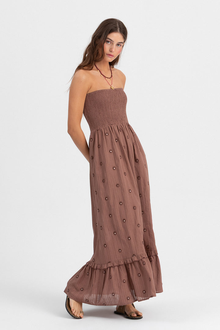 VESTIDO MIDI ESPEJOS