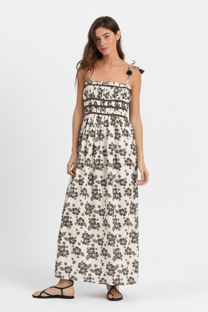 VESTIDO MIDI ESTAMPADO