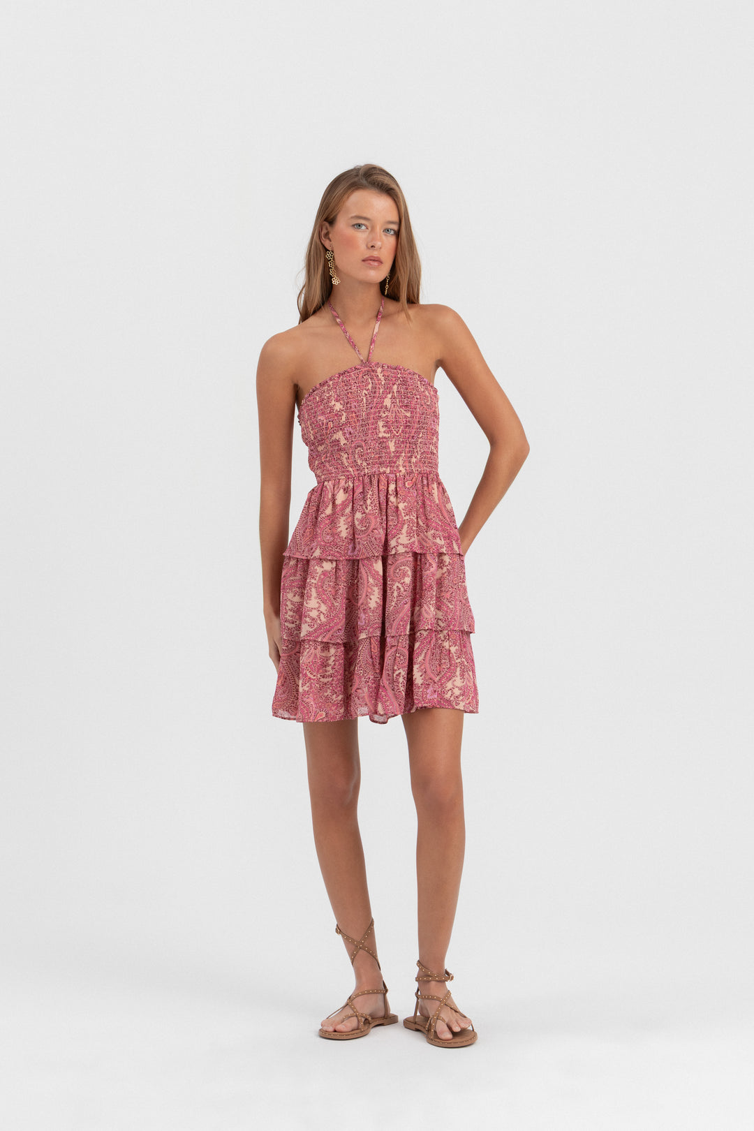 SANDALIA TIRAS ANTE TACHAS