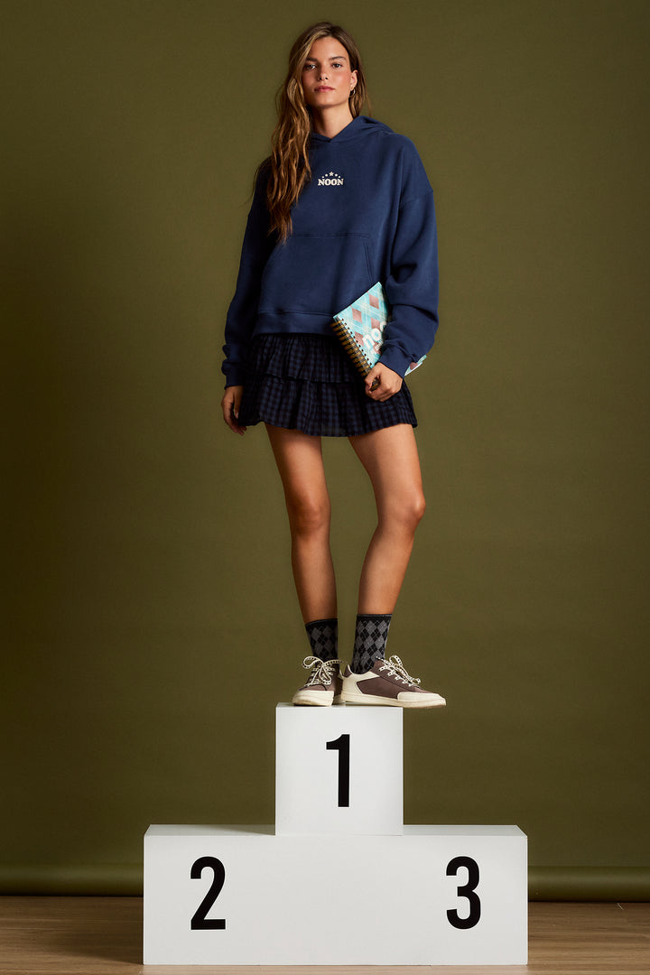 SUDADERA CAPUCHA PARCHE ESTRELLA