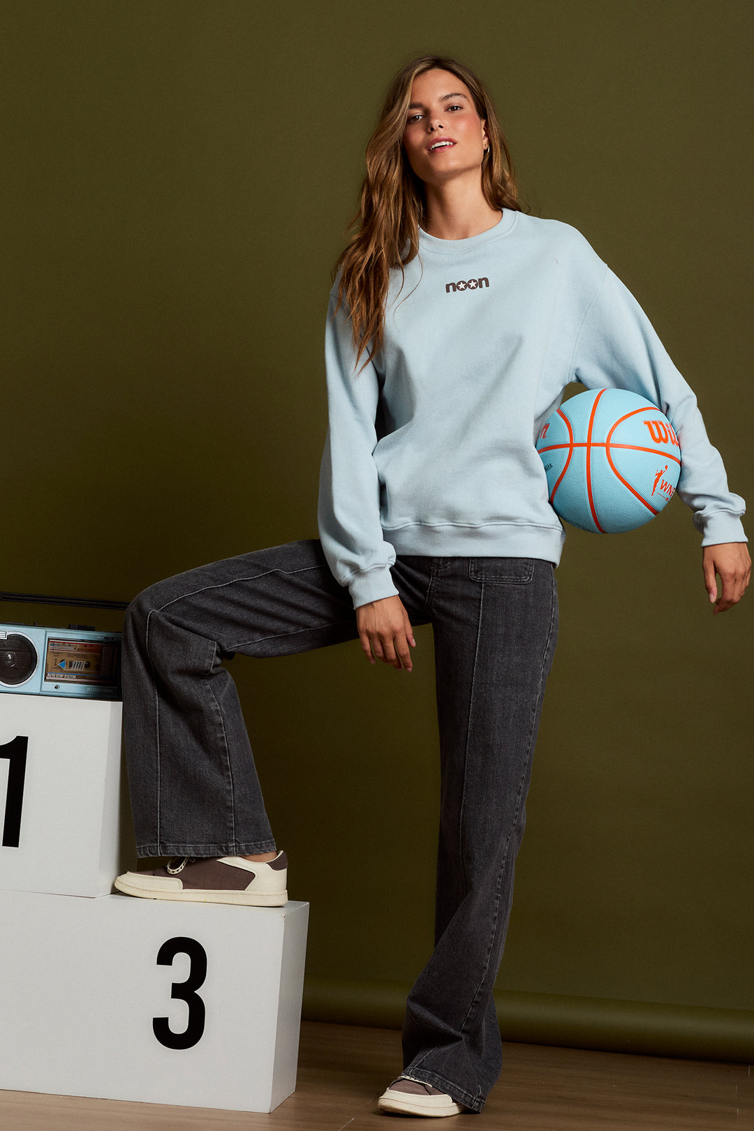 SUDADERA CREW ESTRELLAS