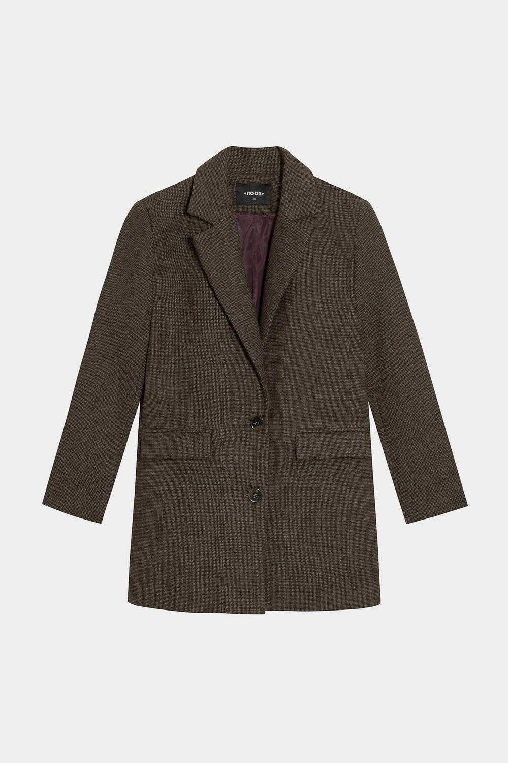 STRAIGHT TAILORED COAT