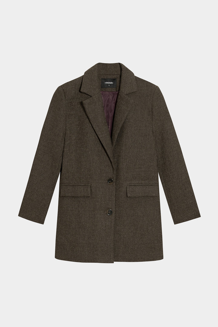 STRAIGHT TAILORED COAT