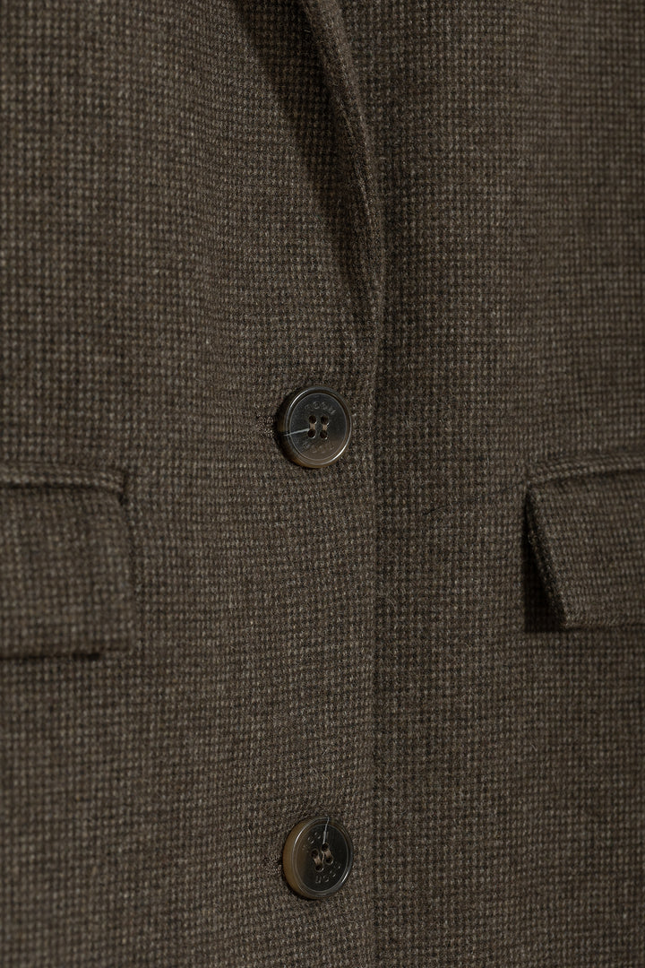 STRAIGHT TAILORED COAT